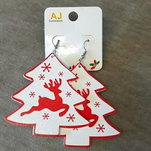 Christmas Tree Earrings NEW